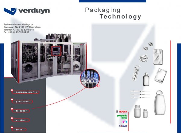 Verduyn Packaging Technology