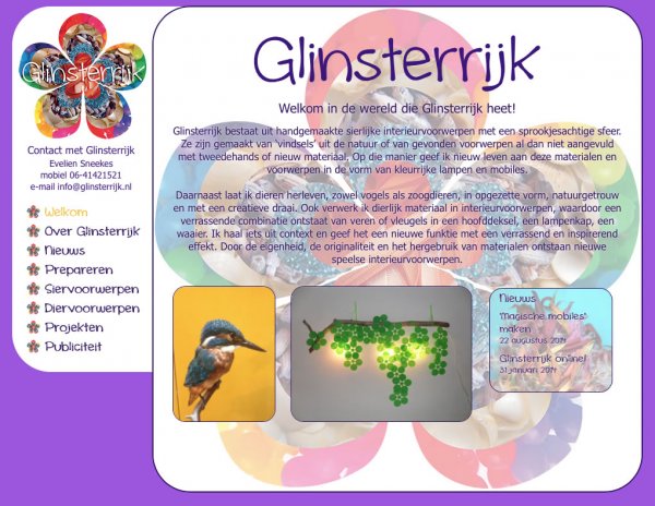 Glinsterrijk - Evelien Sneekes