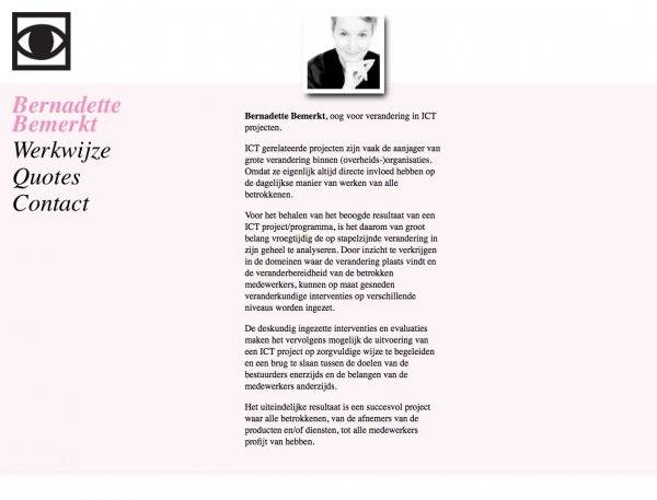 Bernadette Bemerkt
